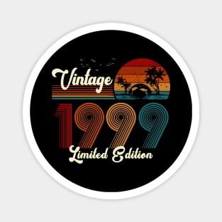 Vintage 1999 Shirt Limited Edition 21st Birthday Gift Magnet